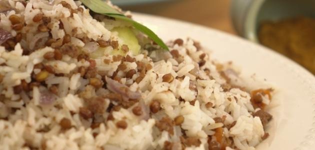 ما تفسير اكل الرز والعدس في المنام لابن سيرين؟