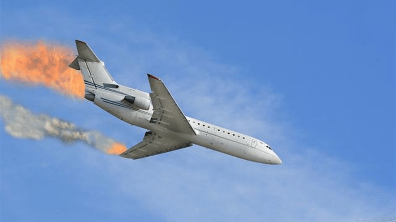 ما تفسير احتراق الطائرة في المنام لابن سيرين؟